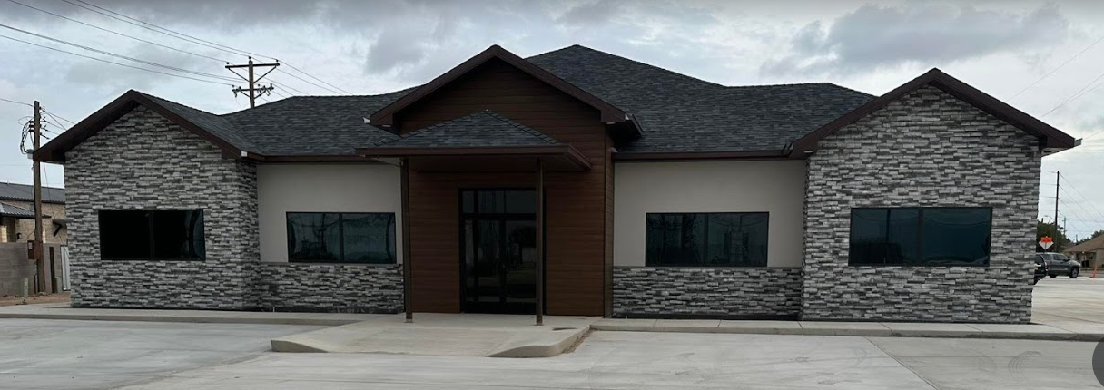 Farwell Family Healthcare clinic building exterior in Farwell, Texas